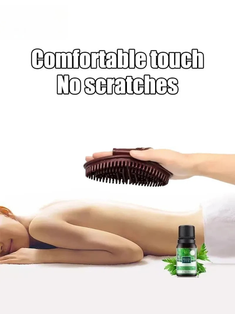Universal Silicone Meridian Slimming Brush Body Beauty Leg Massage Tool Five Elements Dredging Health Care Scraping Equipment