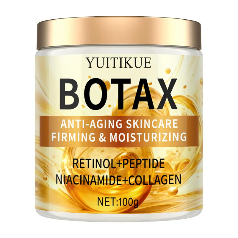BOTAX Anti-Aging Cream 100g - Retinol+Peptide Formula, Firms, Lifts & Deeply Hydrates, Natural Skin Feel, Visible Results