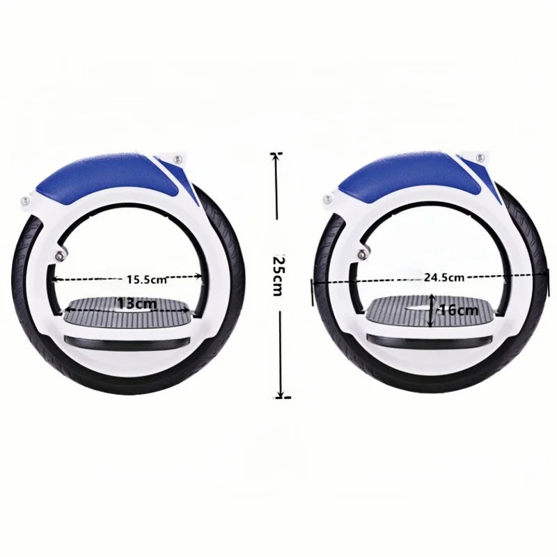 Portable Double-row single-wheel Drift Board Adult style Scooter Mobility Scooter Silent Split Roller Skate
