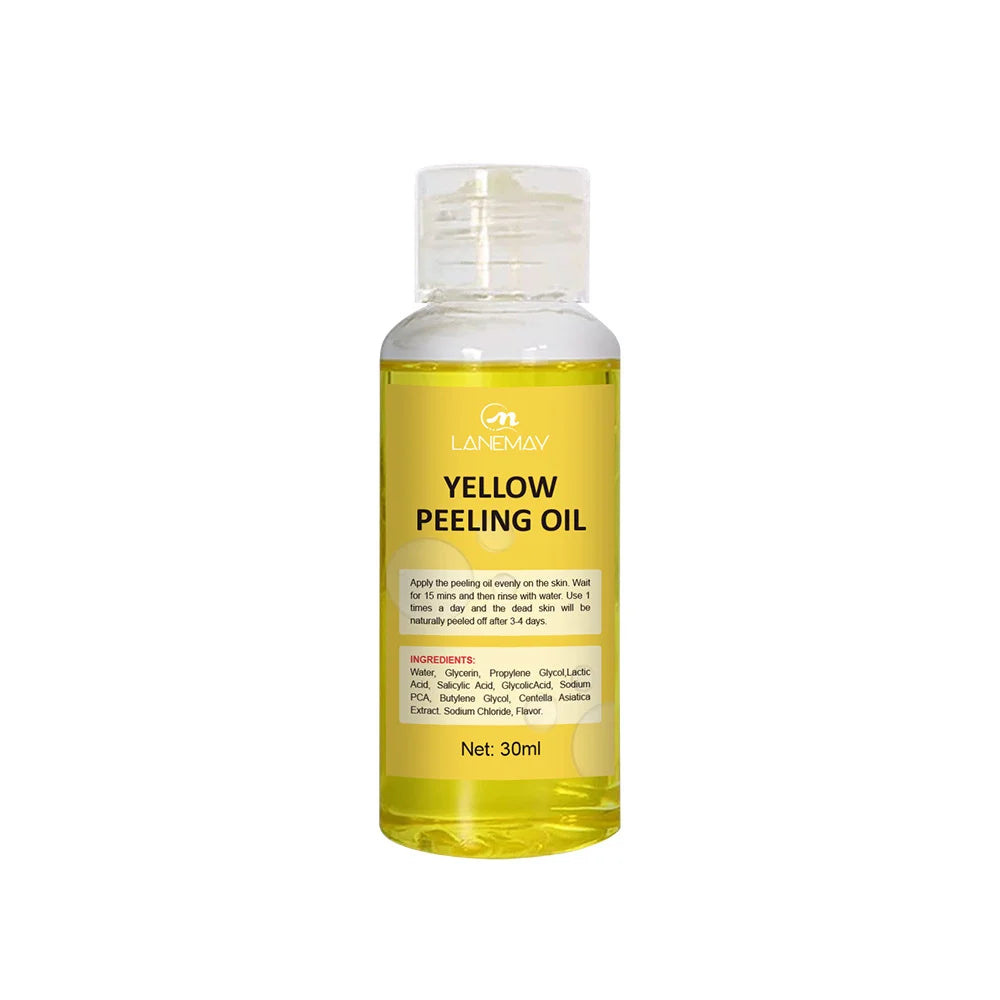 Yellow Peeling Oil Body Cleansing Exfoliation For Tender Glowing Skin Finger Joint Whitening Moisturizing Care Beauty Products
