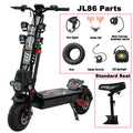 Off-Road 10000W Electric Scooter 60V 40AH 55MPH Accessory Kit Seat Dual Motor US