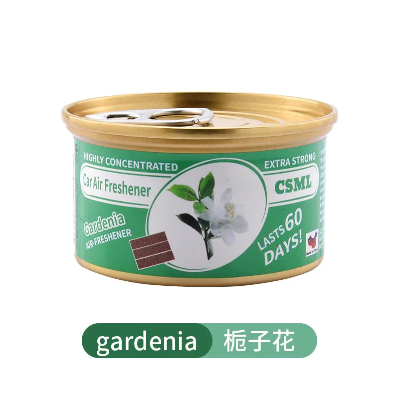 Best-selling Wooden Block Canned Car Aromatherapy Fragrance Paste Deodorizing Air Freshener High-end Solid Perfume