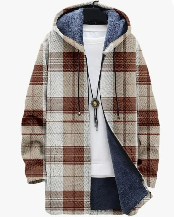 Spring Men's Trend Lapel Chenille Woolen Coat Woolen Coat