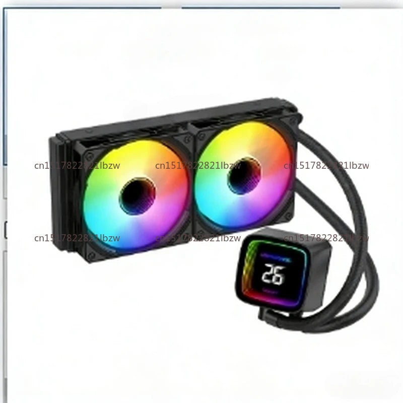 integrated water-cooled CPU radiator argb chassis fan