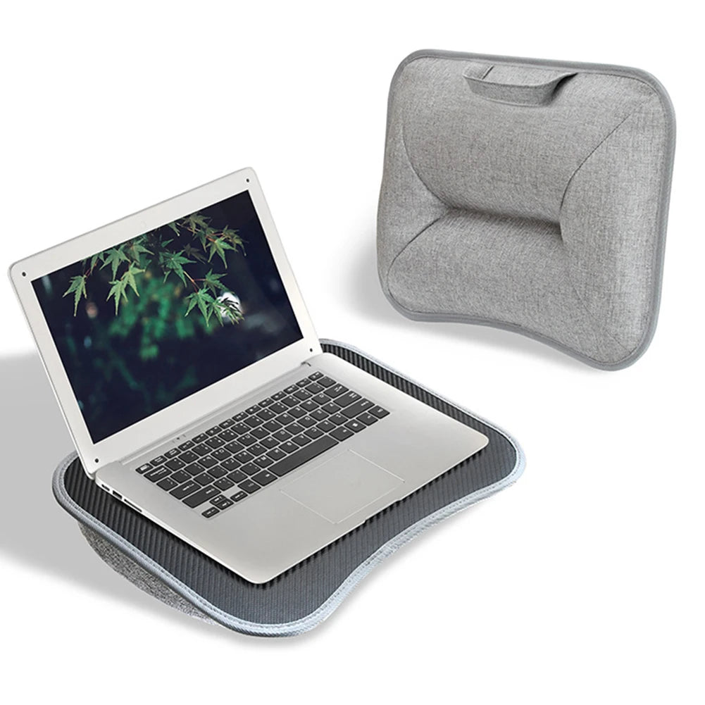 Laptop Lap Desk with Soft Pillow Cushion Portable Laptop Desk Multifunctional Laptop Desk for 13-15Inch Laptops