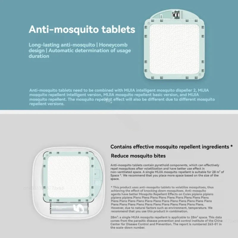 Mosquito Repellent Tablet For Mijia Smart Mosquito Repellent 2 Replacement Long Lasting Anti-mosquito No Toxic Scented