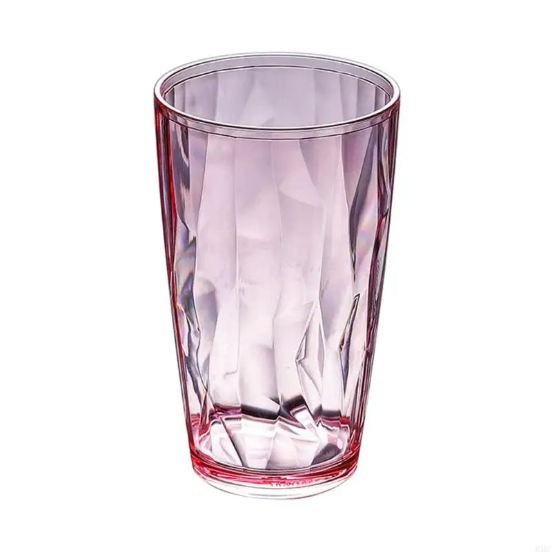 2025 New Shatterproof Acrylic Water Tumblers 490ml Unbreakable Drinking Glasses Reusable