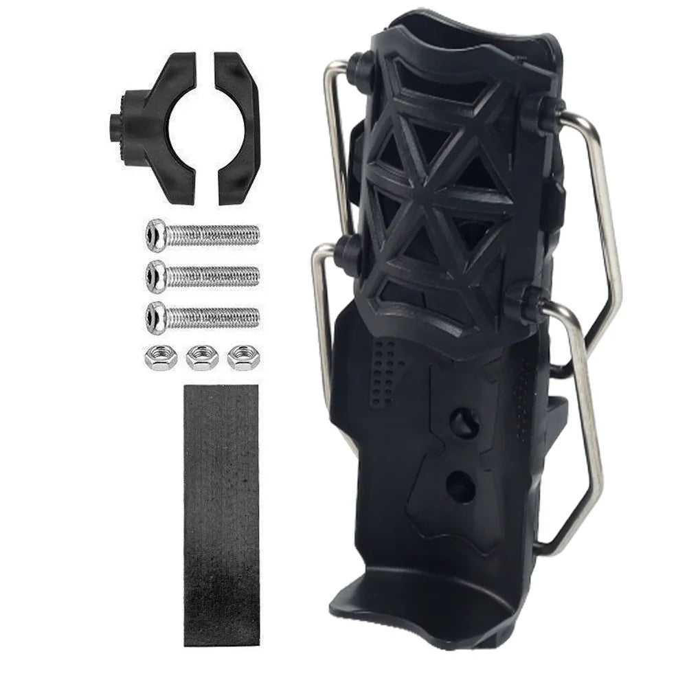 Universal Rotating Cycling Cup Holder for Bicycles Electric Bikes and Motorcycles No Drilling Required