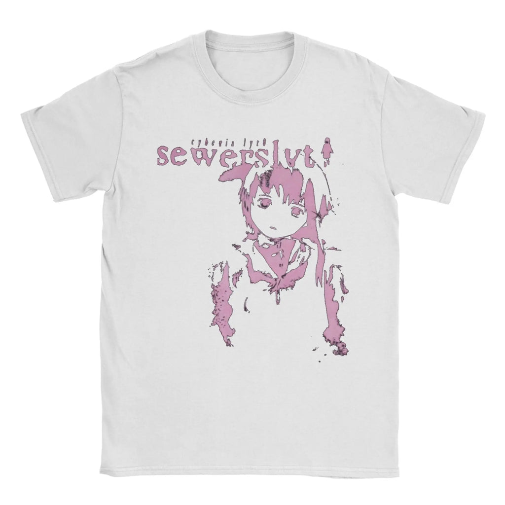 Vintage Sewerslvt Schizofrenia SPECIAL  FOR SEWERSLVT LOVERS T-Shirt for Men Crew Neck Pure Cotton T Shirt Tee Shirt Clothing