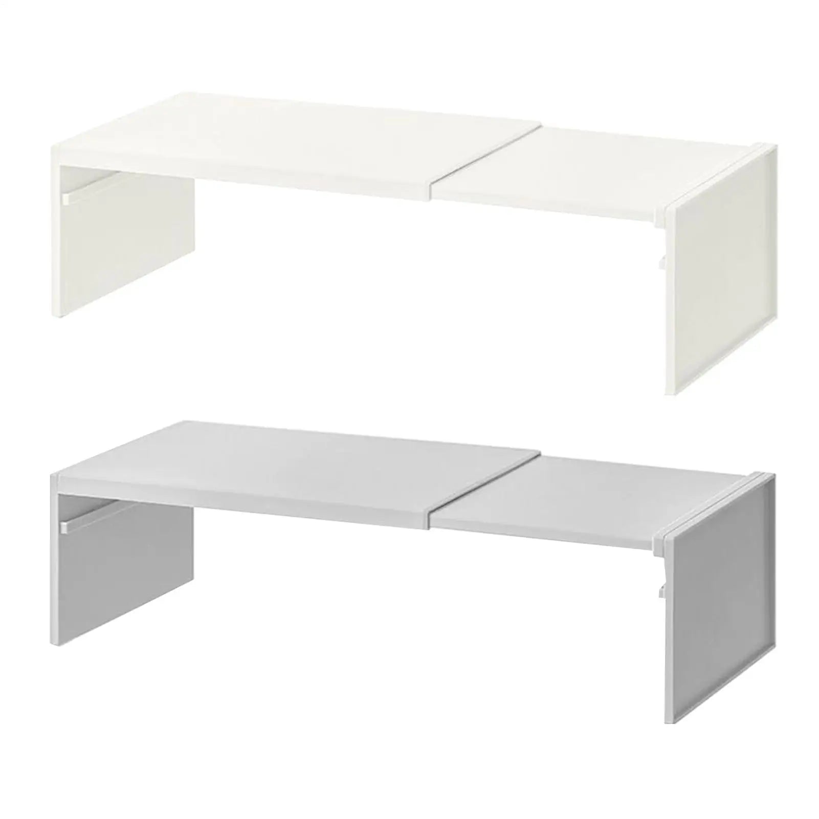 Kitchen Stretchable Cabinet Shelf Cupboard Separated Storage Rack Countertop Organizer Shoe Organizer Shelf Save Space