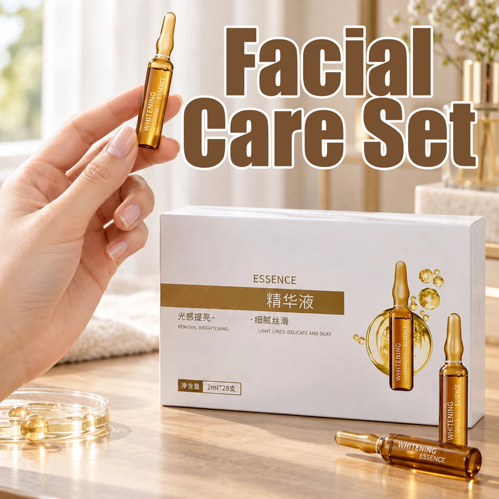 Facial Essence Set Revitalize The Skin On The Face Effectively Improve Skin Tone Making The Skin Bright And Smooth.