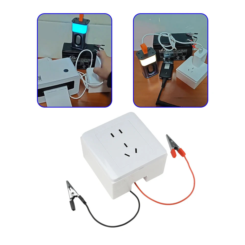 DC 12-16.8V to 220V Boost Inverter Module High-Power 100W Boost Module Outdoor Universal Solar Panel Inverter