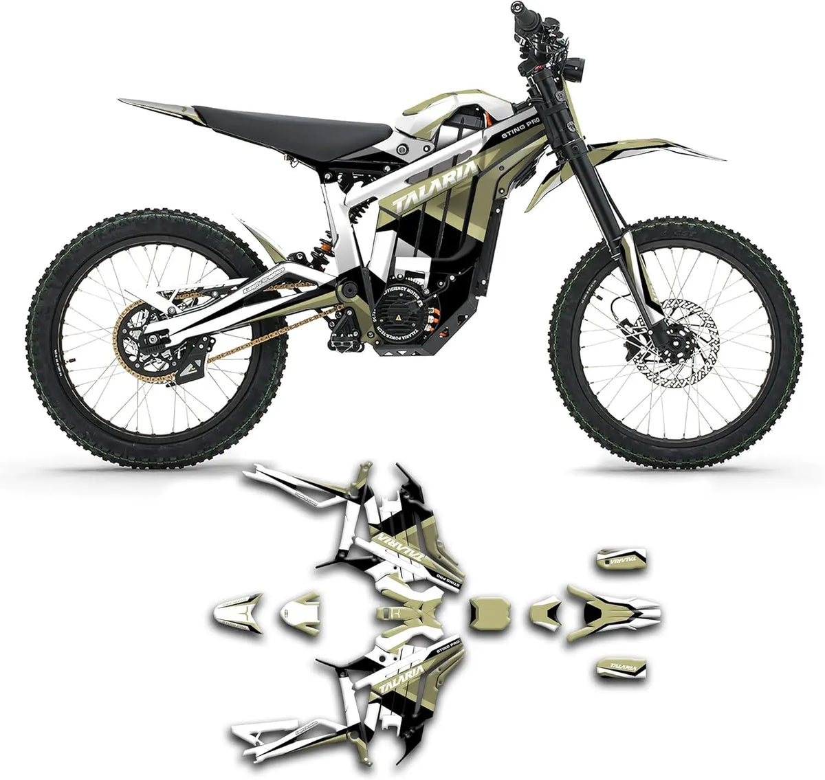 Talaria Sting MX5 Pro Graphic decal Electric dirt bike stickers body decoration protection sticker film decal mod  Graphics