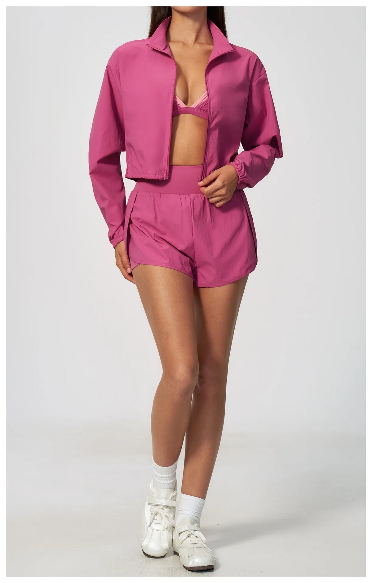 New Quick drying Yoga Set Women's Tracksuit 2 Piece Sports Set Breathable Sports Shorts Fitness Leisure Outerwear Yoga Clothing