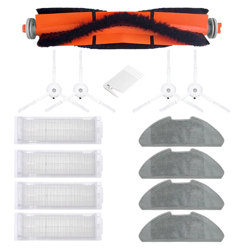 Main Side Brush Hepa Filter Mop Rag For Xiaomi Mi Robot Vacuum Mop 2 Lite / Mi Robot Vacuum Mop 2 Pro / MJSTL / MJST1SHW Parts