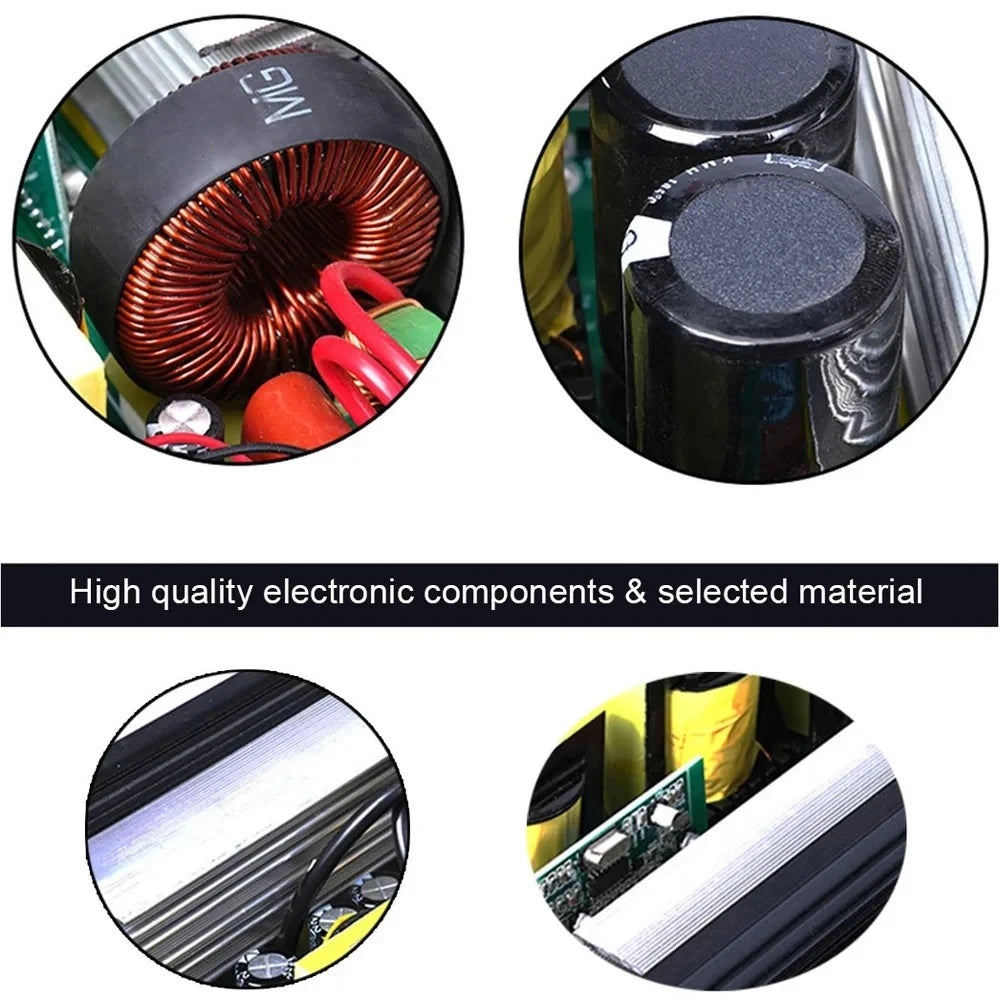Inverter 12v 220v Pure Sine Wave 8000W 10000W 12000W DC 12V 24V 48V 60V 72V To AC 110V 220V Converter RV Vehicle Solar Inverters