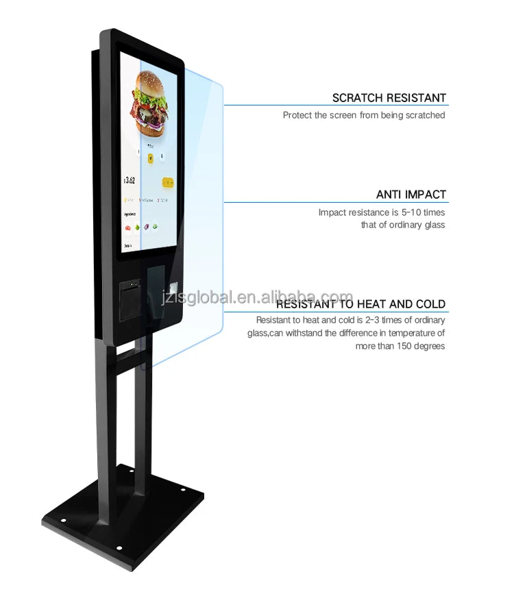 23.6 27 32 Inch Self Order Kiosk Touch Screen  Kiosks Self Service Payment Kiosks Self Payment Kiosk Nfc Payment Terminal