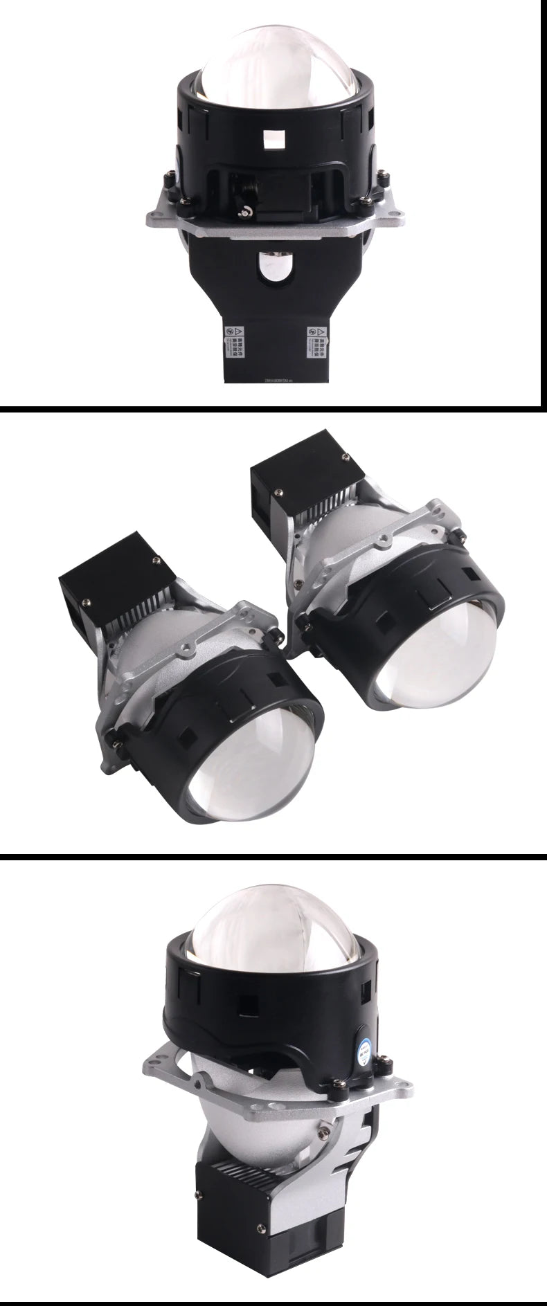 Car Headlight Assembly Light Source Sanvi Customize L50 Bi LED Laser Projector Lens Headlight Motor Automotive LED Headlight Kit