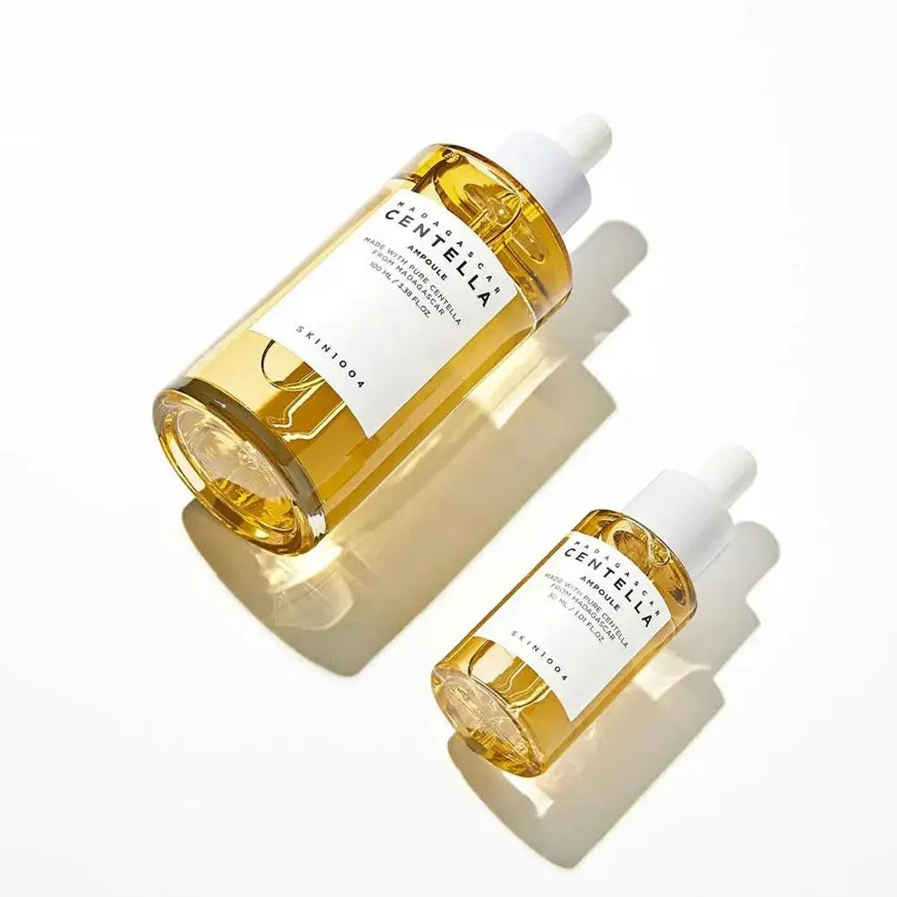 SKIN1004 Madagascar Centella Asiatica Skin Care Set 5pcs Facial Cleansing Oil Foam Ampoule Toner Cream Soothing Whitening Kit