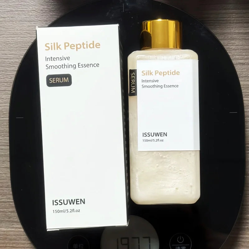 Silk Peptide Smoothing Facial Essence 150ml Toner Moisturizing Soften Skin Hydrating Serum For Daily Face Skin Care