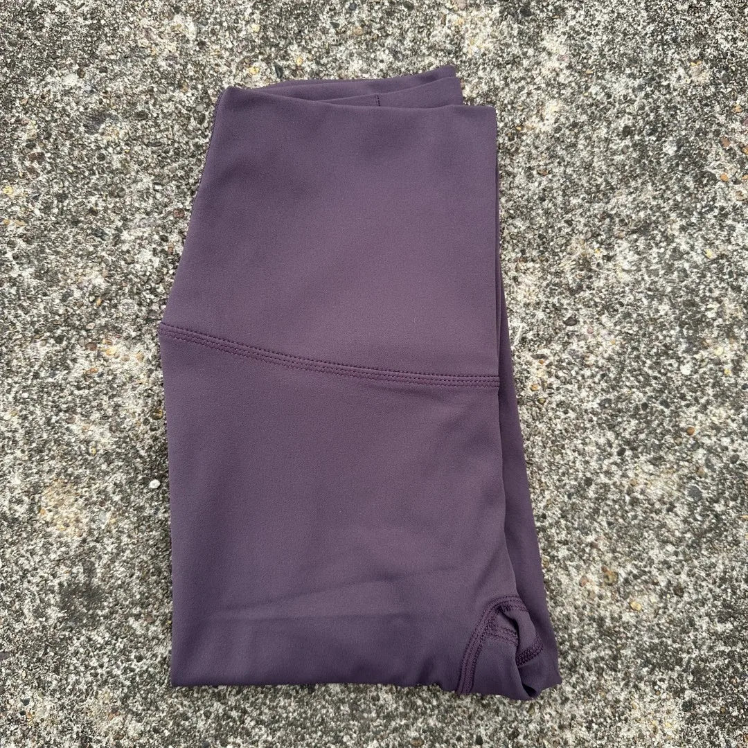 Solid Color Back Waist Pocket High Waist Fitness Yoga Legging soft Women Sport Pant Tight Butter Athletic Gym Ankle-Length Pants