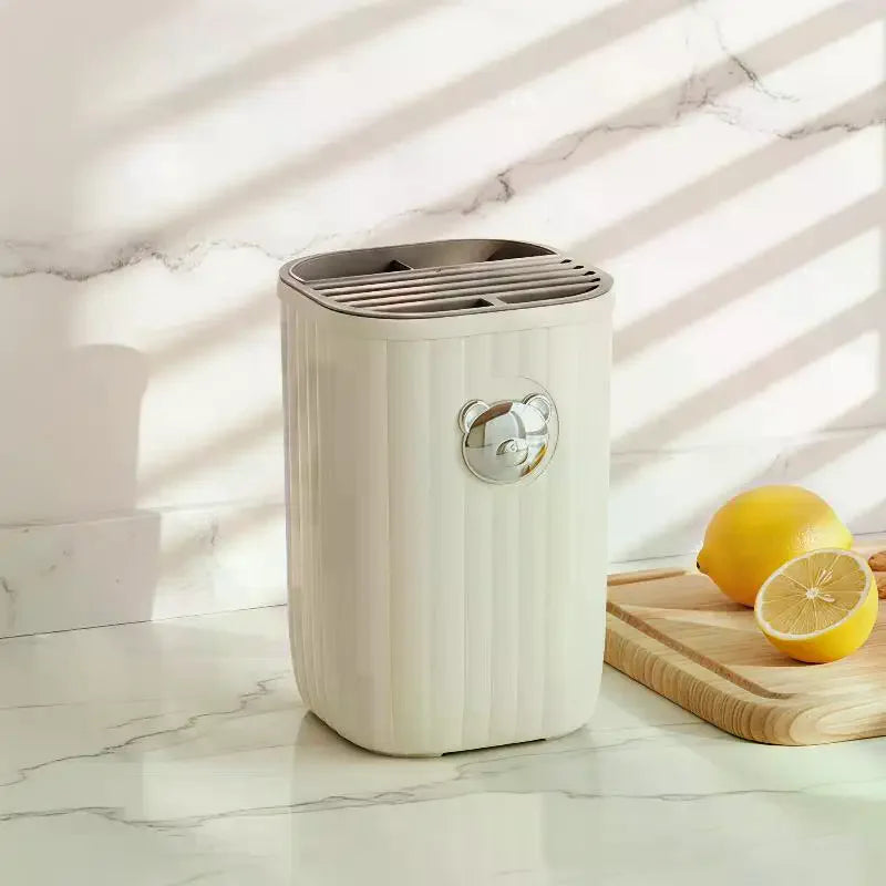 Multifunctional Kitchen Tool Holder Organize Utensils Space-Saving Durable Storage Box