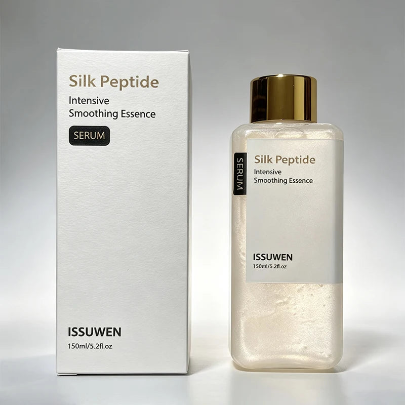 Silk Peptide Moisturizing Hydrating Toner Refreshing Non Greasy Easy To Absorb Gently Cares Facial Skin Improves Dullness Rough