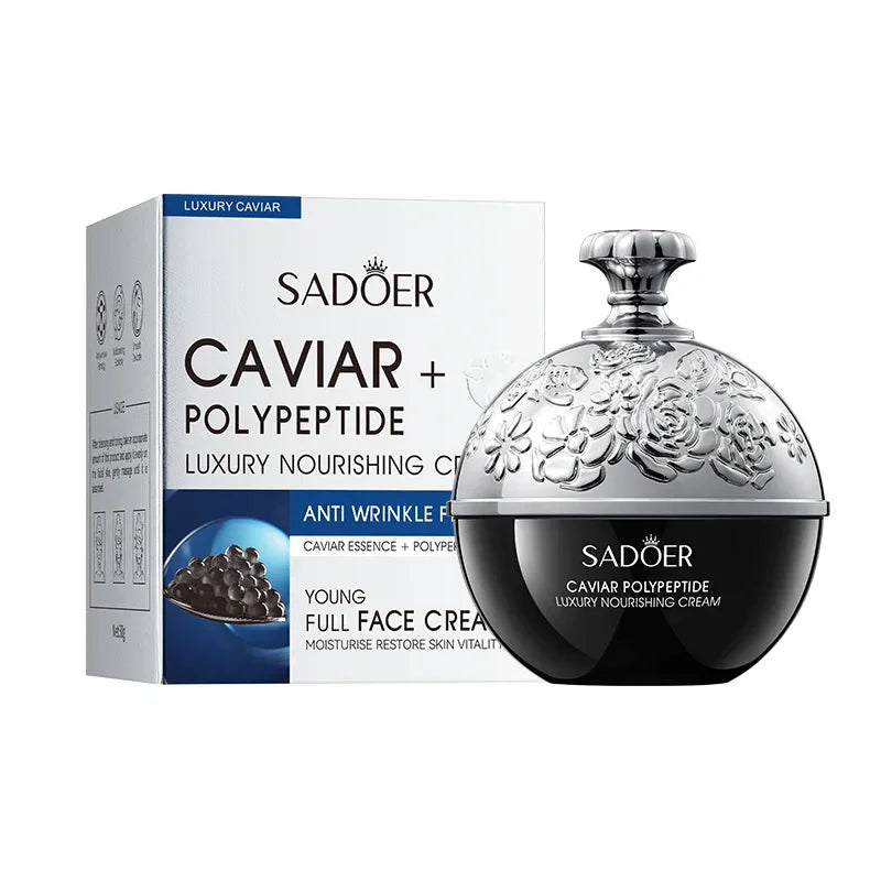 Anti-Wrinkle Face Cream Collagen Pearl Firming Lift Fade Fine Lines Caviar Moisturizing Smooth Brighten Korean Skin Care Product