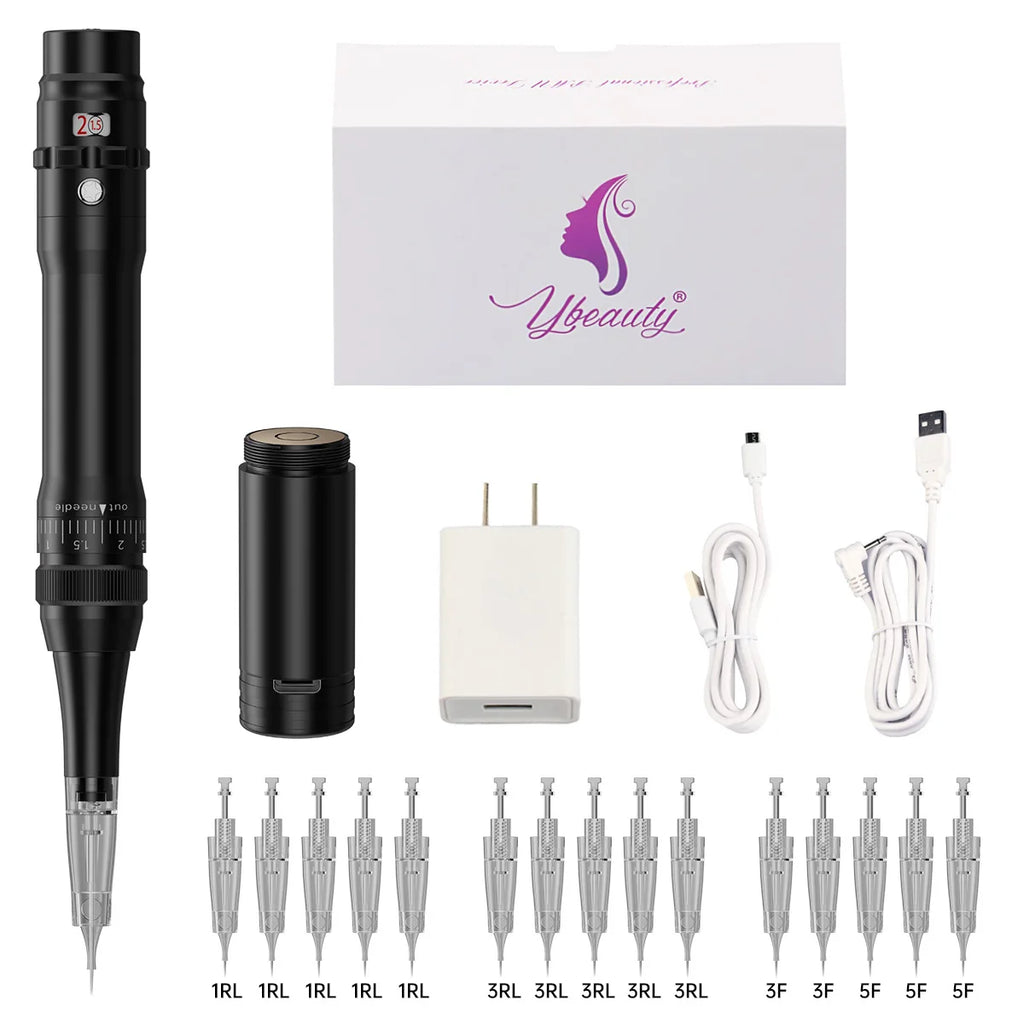 Eyebrow tattoo pen, embroidery, eyebrow tattooing machine, fully throwing eyebrow tattooing clip, wireless charging beauty devic