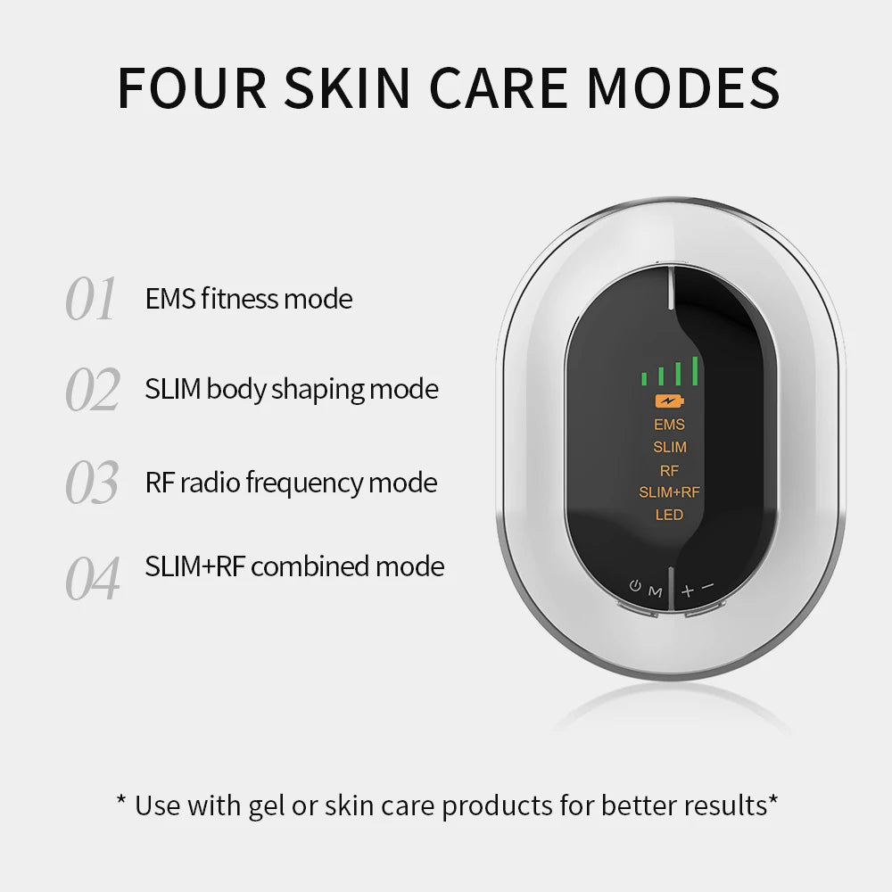 4 Modes Cellulite Massager Body Sculpting Machine Electric Fat Burner Body Slimming Weight Loss Skin Lifting Beauty Care Device
