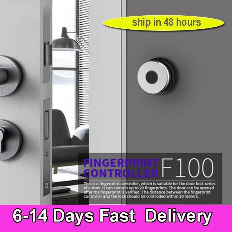WeHere F100 Fingprint Recognition Device Door Access Control System For M500 M501 M521 M531 M532 Smart Lock Fingerprint Device