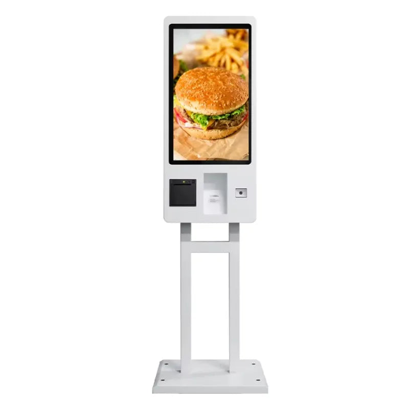 Restaurant Self Service Order Kiosk 21.5 27 32 Inch Smart
