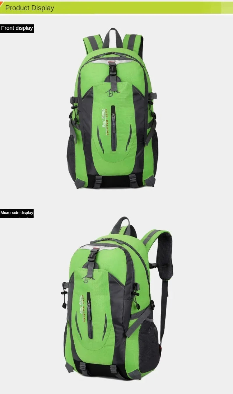 Quality Nylon Waterproof Travel Backpacks Men Climbing Travel Bags Hiking Backpack Outdoor Sport School Bag Men Backpack Women