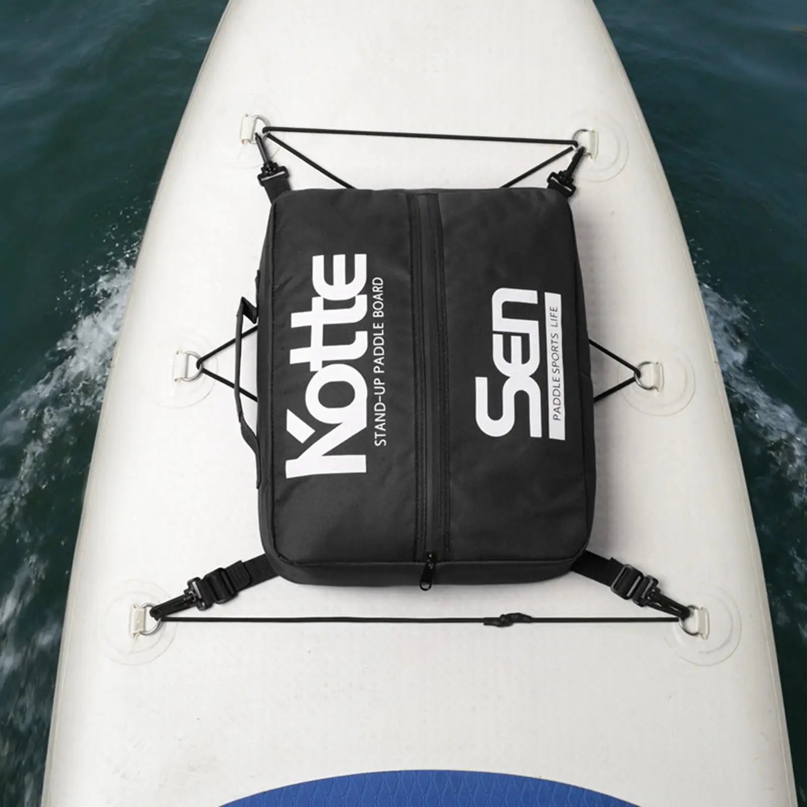 Paddle Board Deck Bag Insulated Cooler Oxford Cloth Organizer Waterproof Storage for Kayak Boating Camping