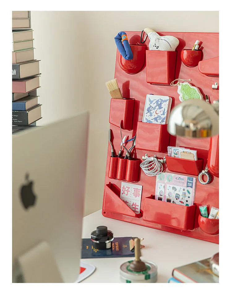 Wall Holder Offices Kitchens Organizer Desktop Shelf Wall Storage Rack Organiser For Workshops Bathrooms Children's Rooms