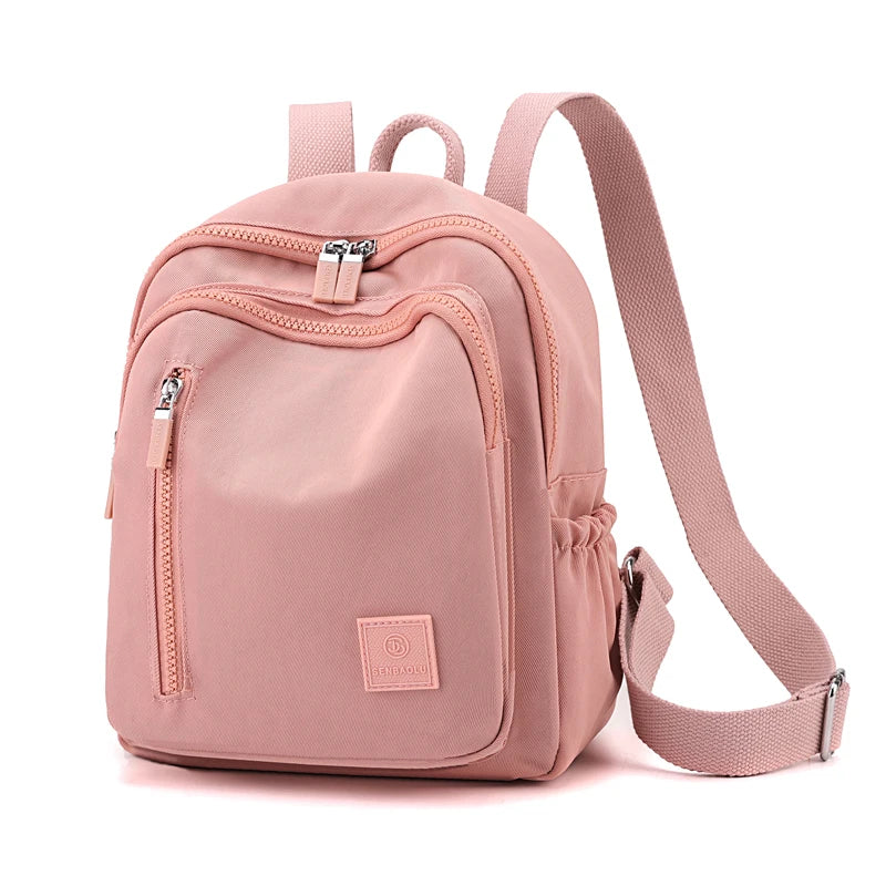 Waterproof Backpack for Women Travel One Shoulder Bag Designer Casual Backpack Lightweight Small Soft Anti Theft Sac Luxe Femme
