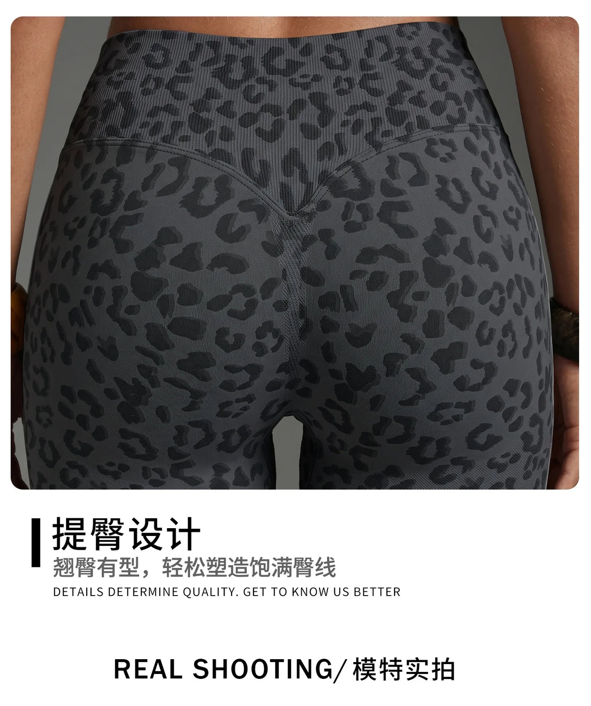 Seamless Leopard Print Yoga Shorts Women High Waist Biker Shorts Tummy Control Gym Workout Fitness Athletic Shorts Activewear