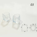 2pcs High Heel Protectors Latin Stiletto Dancing Covers Heel Stoppers Antislip Silicone High Heeler for Wedding Shoes 3Sizes