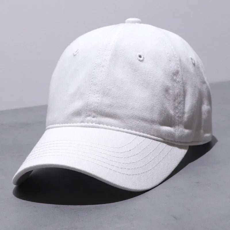 Unisex Cotton Trucker Hat Solid Soft Breathable Sun Hats Men Solid Baseball Cap Sports Hat Snapback Hat Golf