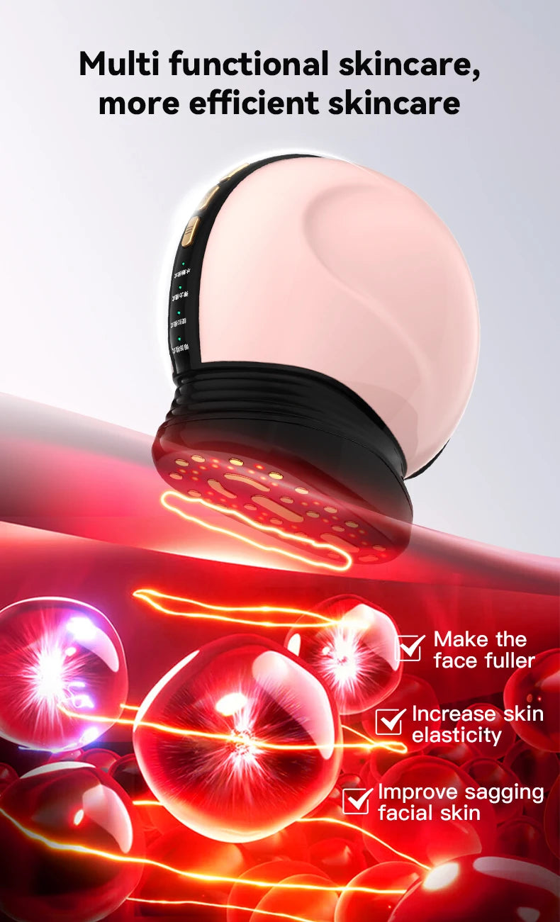 Beauty and Skincare Tools, Home Beauty equipment, Vibrating Hot Compress and Skincare Massage equipment, Christmas Gifts