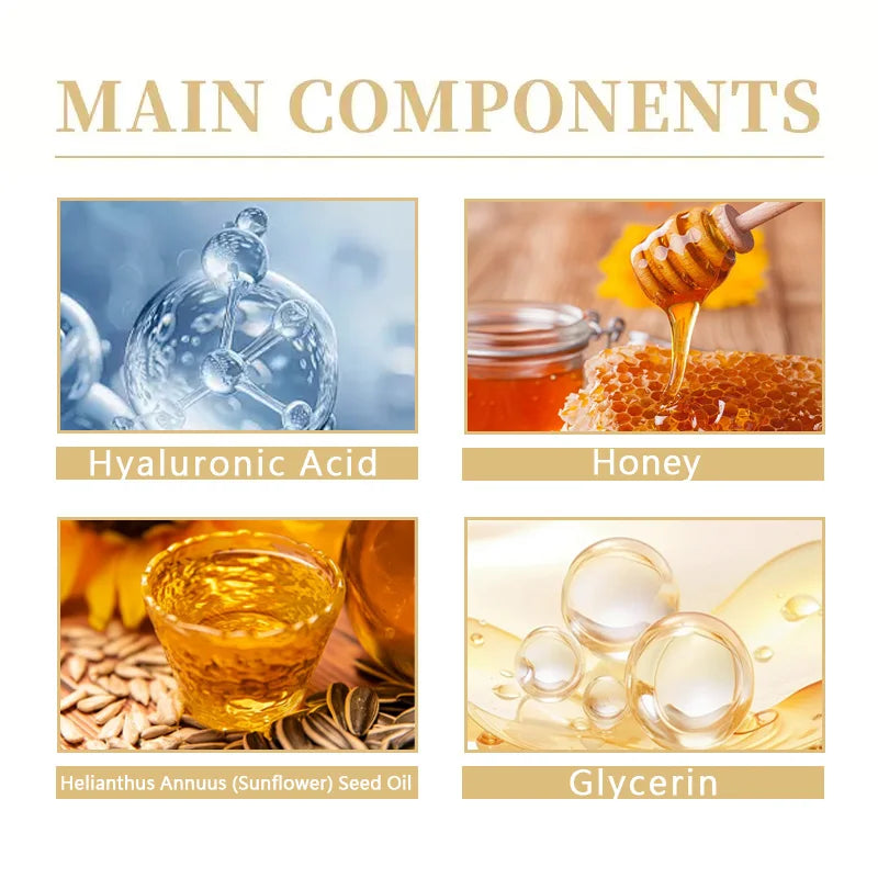 Bee Venom Neck Cream Moisturizing Sagging Improvement Reduce Fine Lines Damaged Skin Repair Facial Cream Nourishing Skin Care
