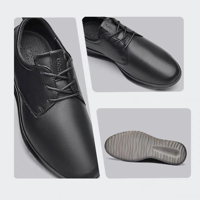 High-end genuine leather men shoes outdoor casual sneakers fashion business shoes for men zapatillas hombre sapato