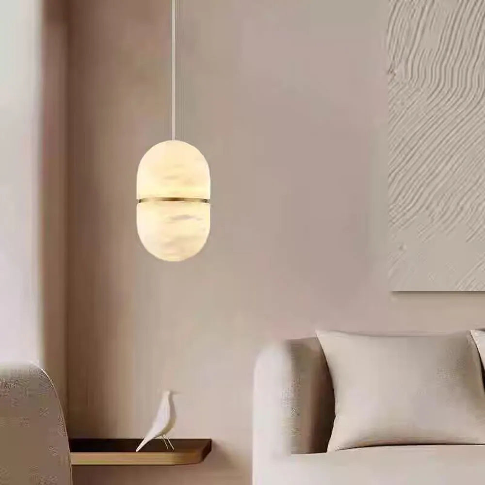 Beautiful Design Marble Chandelier Dining Lighting Gold Black Bedroom Decoration Bar Lamp
