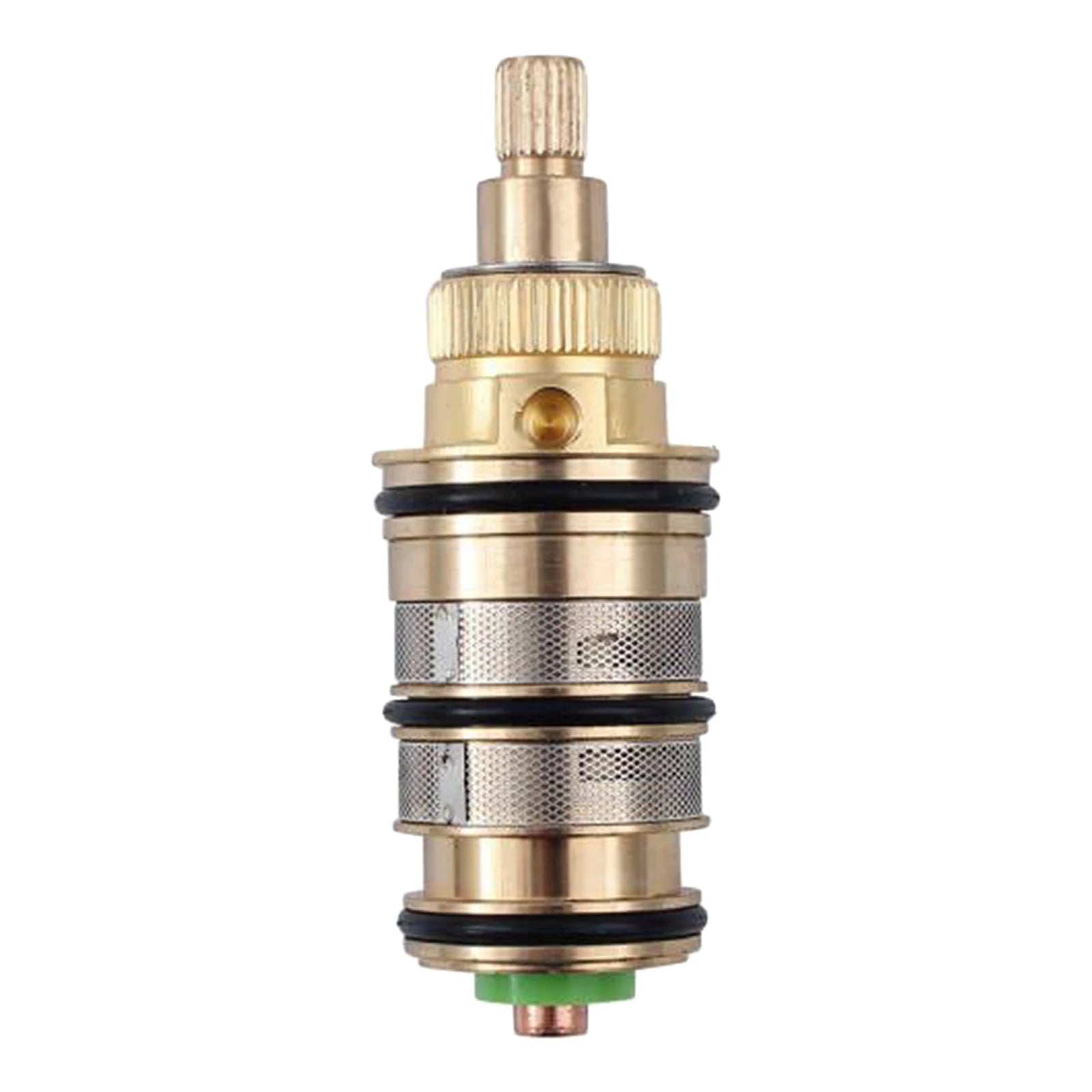 Disc Cartridges Bathroom 20-90 °C Laundry Drip Resistant Kitchen Tap Brass Quarter Turn Home Improvement Thermostatic Cartridge