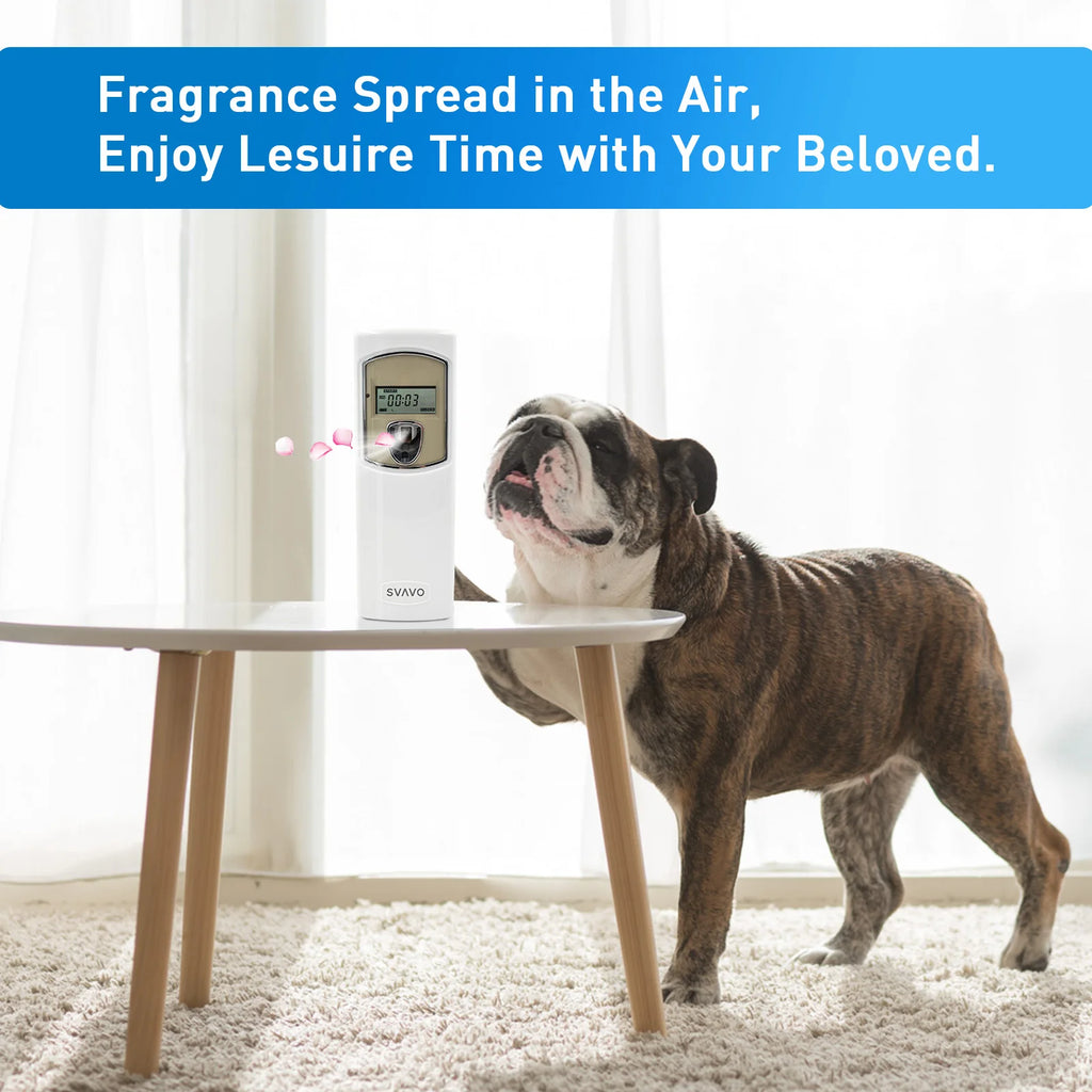 Intelligent Timing Aromatherapy Machine, Automatic Fragrance Diffuser , Toilet Deodorizer Smart Diffuser for Hotel