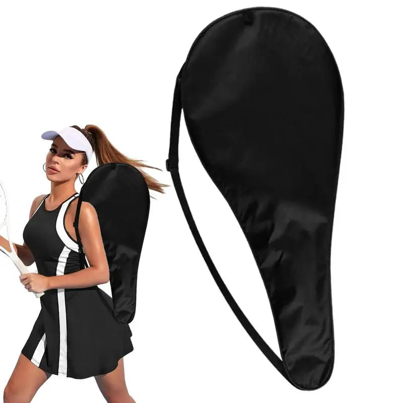 Oxford Cloth tennis racket bags Cover Daily Lightweight Single Shoulder Sports Bag Lightweight Tennis Bag Portable Court Racket