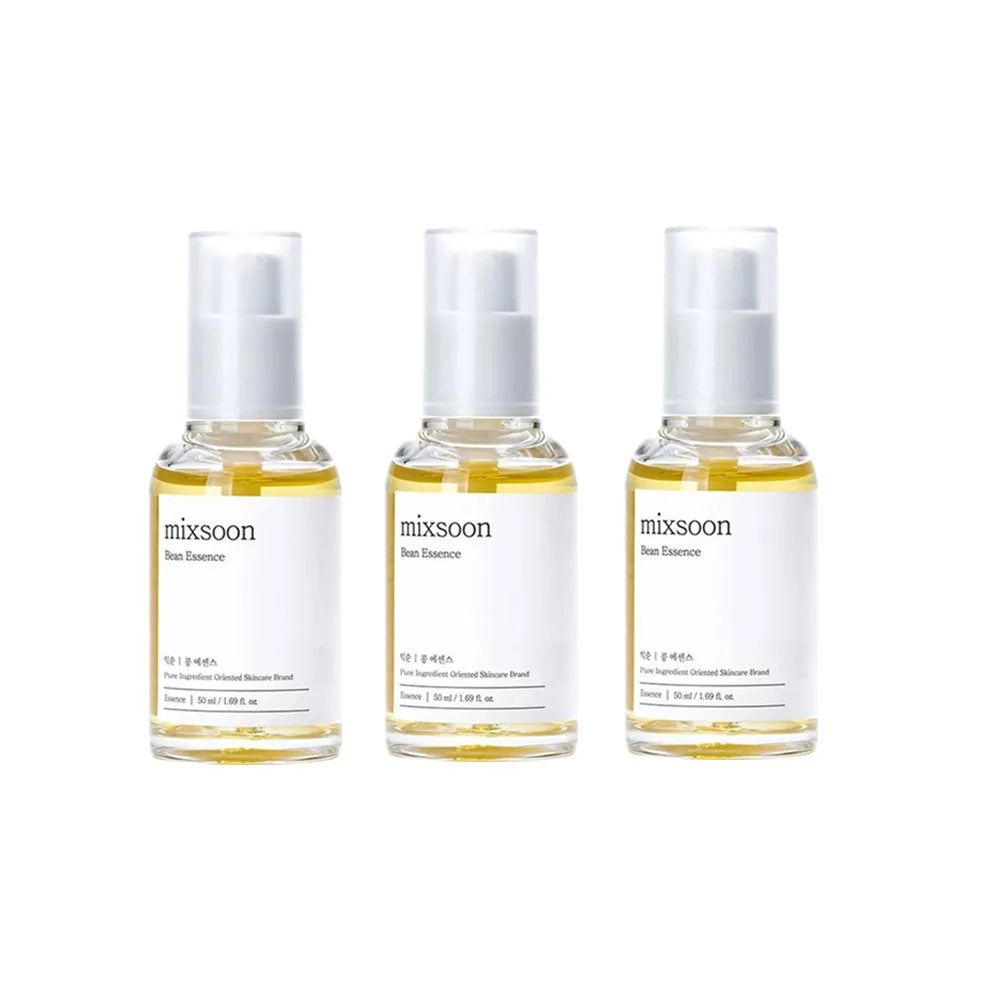 Mixsoon Bean Essence & Cream - Repair Damage Anti-aging Fade Spots Thick And Moist Moisture Mild and Smoothing Korean Skincare