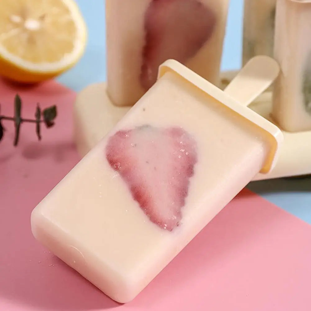 Popsicle Molds 9PCS Popsicle Maker Easy Release Popsicle Mold DIY Homemade Ice Box with Plastic Stick Kitchen Gadgets