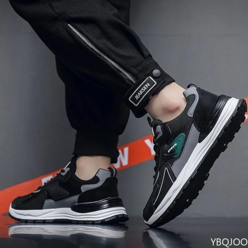 2025 Large Size Autumn Fashion New Item Breathable Casual Comfortable Men's Shoes Versatile Lightweight Flat Sports Men's Shoes