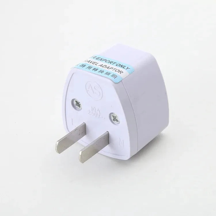 1PC Universal US UK AU To EU Plug USA To Euro Europe Travel Wall AC Power Charger Outlet Adapter Converter 2 Round Pin Socket